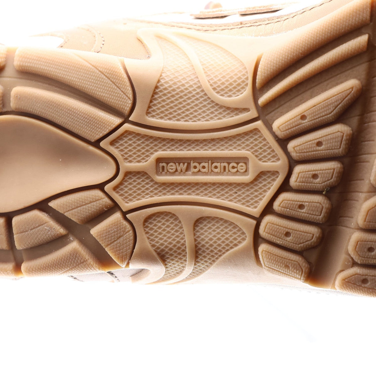 Miu Miu x New Balance Calfskin Women's 530 SL Sneakers 37 Cinnamon Travertine Gray