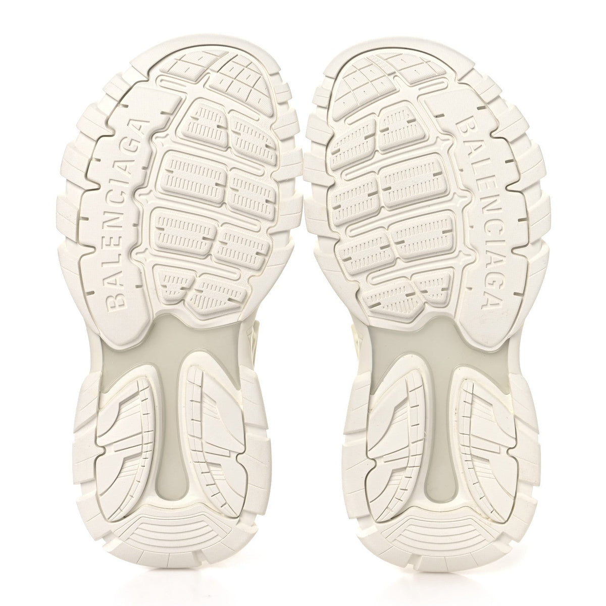Balenciaga Neoprene Rubber Women's Track Sandals 41 White