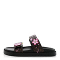 LV X Tm Monogram LV Sunset Flat Comfort Mule Sakura Brown