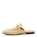 Gucci Canvas Women's GG Monogram Princetown Slippers 40 Egypt Salt