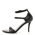Balenciaga Calfskin Honey 90mm Women's Sandals 36 Black