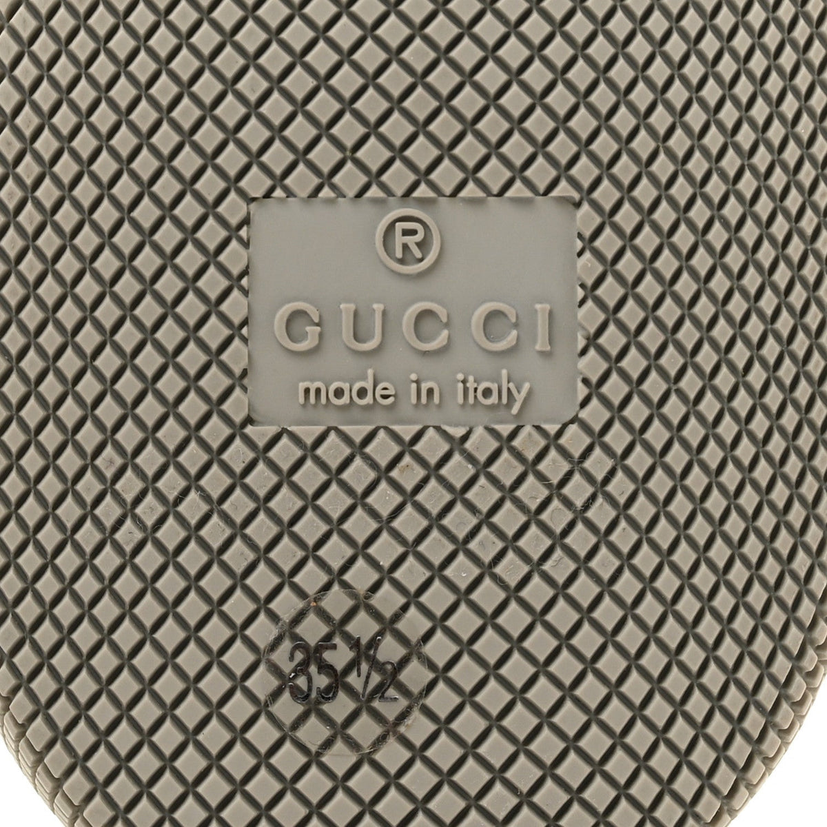 Gucci GG Monogram Canvas Women's Screener Sneakers 35.5 White Grey Pink