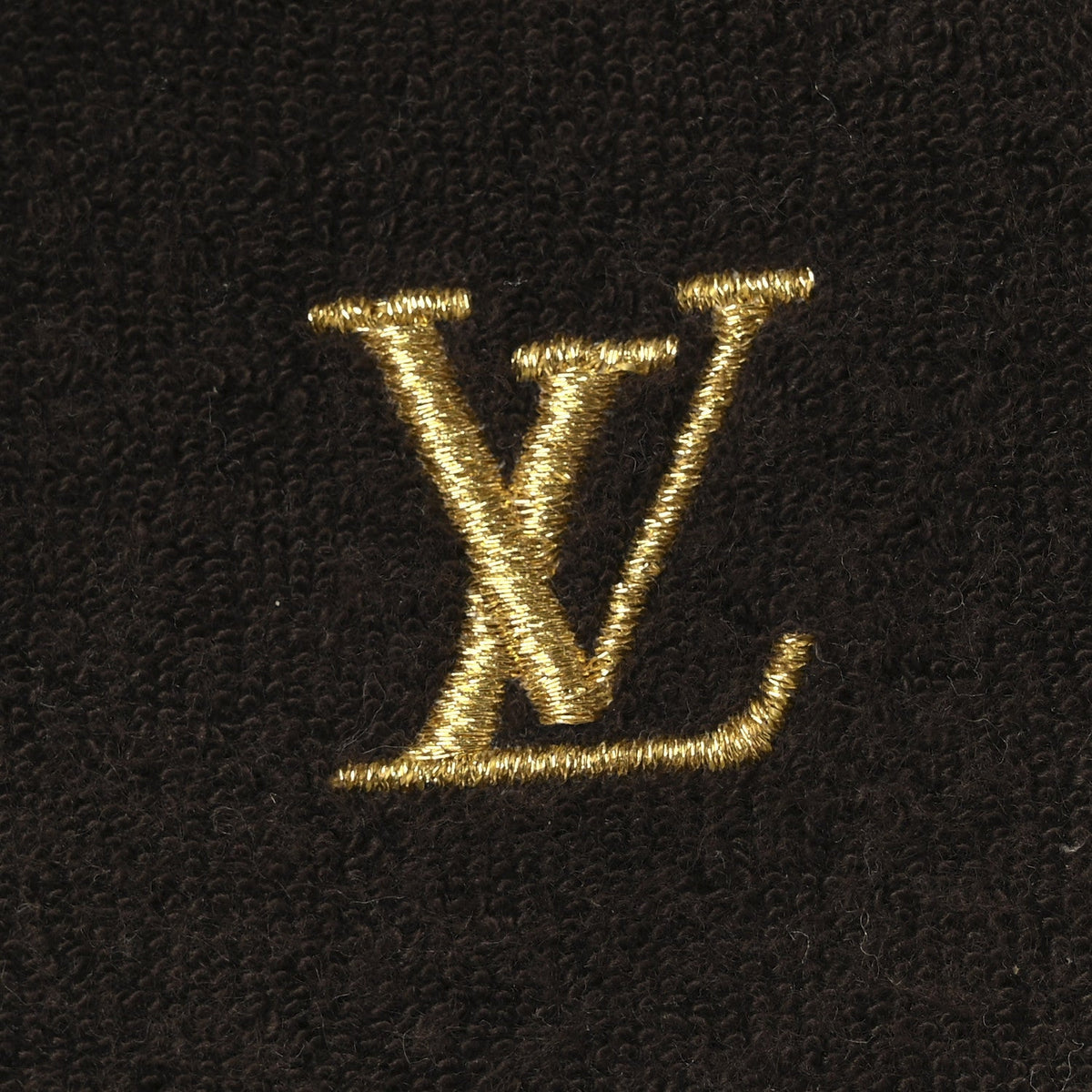 Louis Vuitton Damier Ebene Men's Palace Slippers 8 Mocha