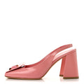 Louis Vuitton Electric Epi Women's Shake Slingback Pumps 40 Pink