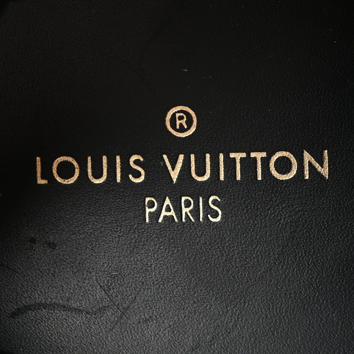 Louis Vuitton Suede Calfskin Women's Monogram Run Away Sneakers 38 Black