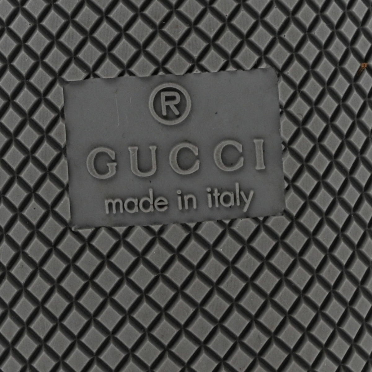 Gucci Calfskin Nylon GG Web Men's Screener Sneakers 8 Black