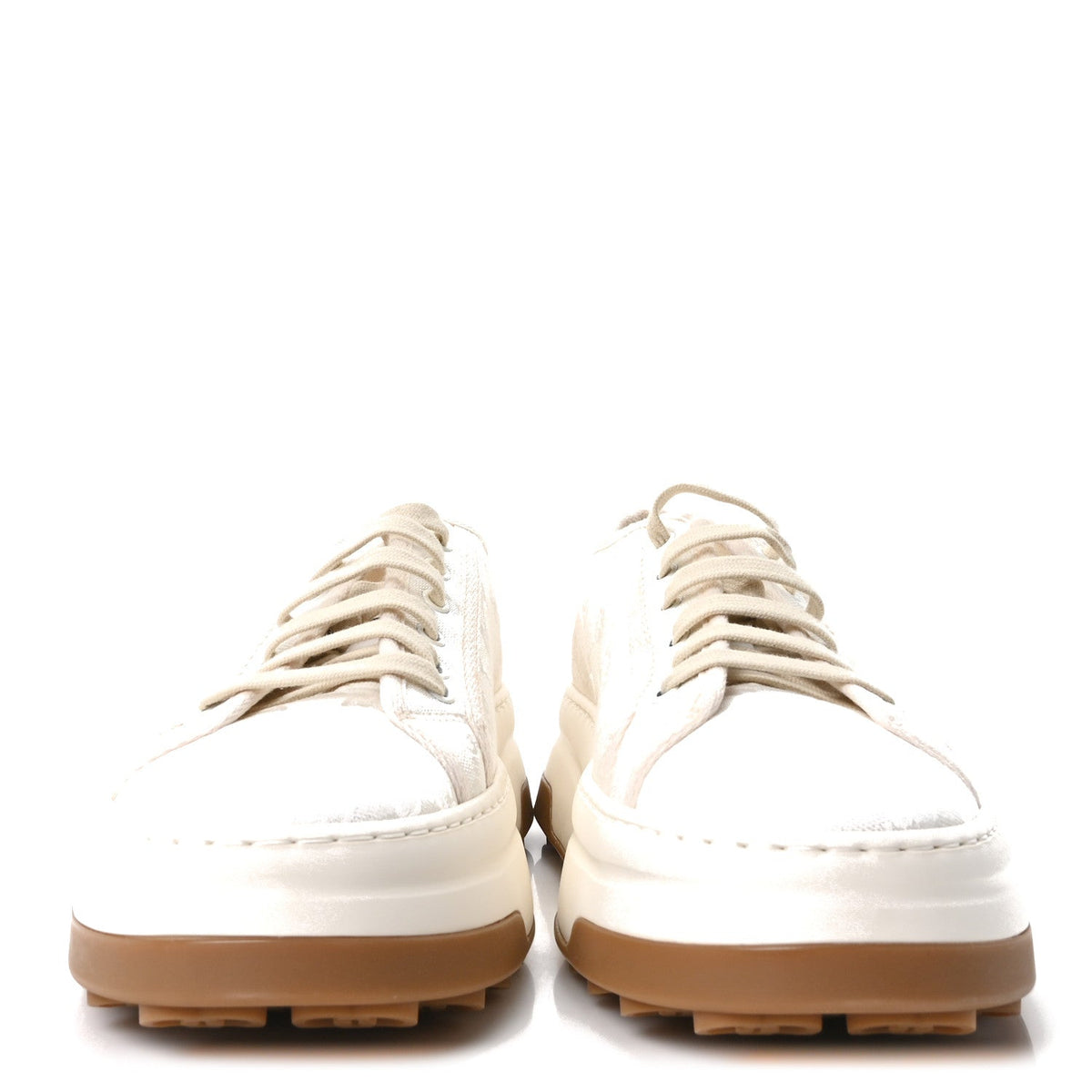 Gucci Monogram Canvas Men's 1977 Tennis 52mm Sneakers 11 Great White Mystic White