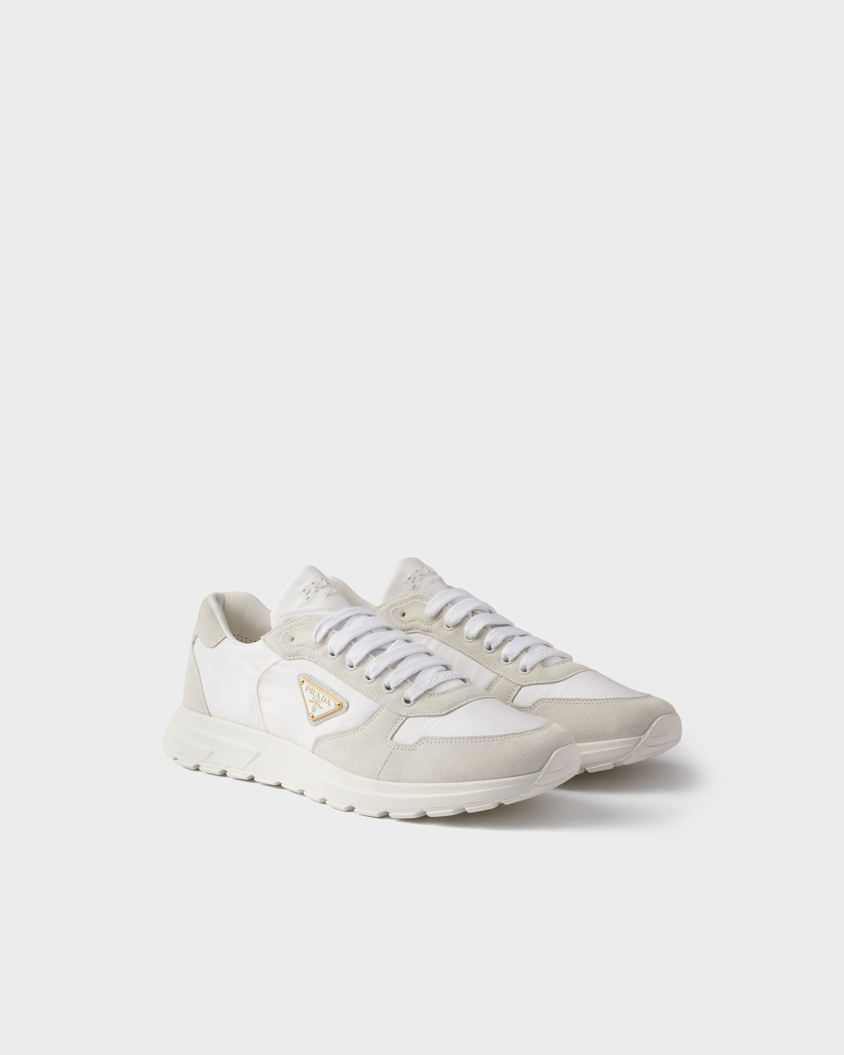 Prada Prax 2.0 Re-Nylon and Suede Men's Shoes