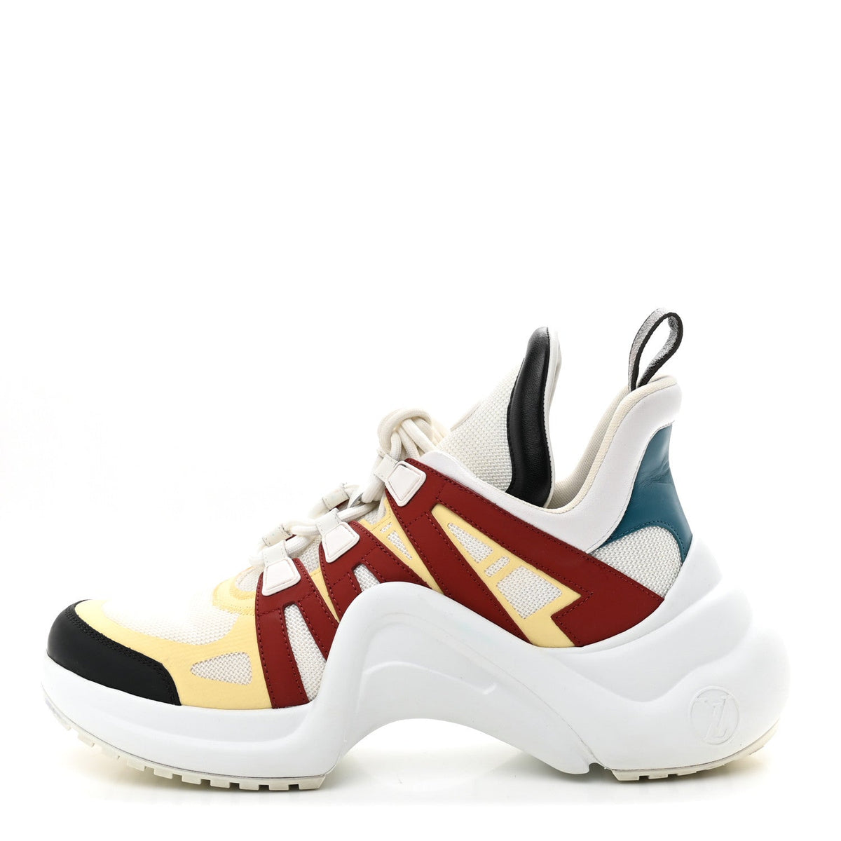 Louis Vuitton Calfskin Women's LV Archlight Sneakers 40.5 Terracotta