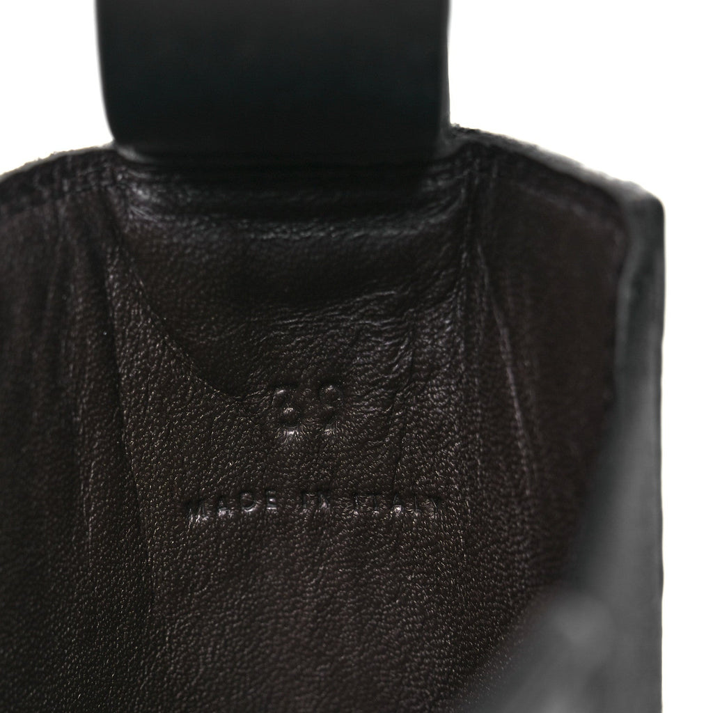 Bottega Veneta Calfskin Women's The Tire Chelsea Boots 39 Black Flannel