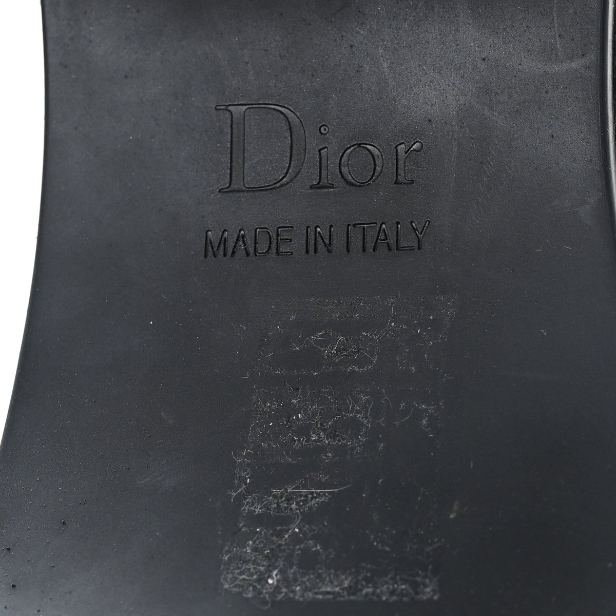 Christian Dior Calfskin Suede Women's Dway Platform Sandals 37 Black