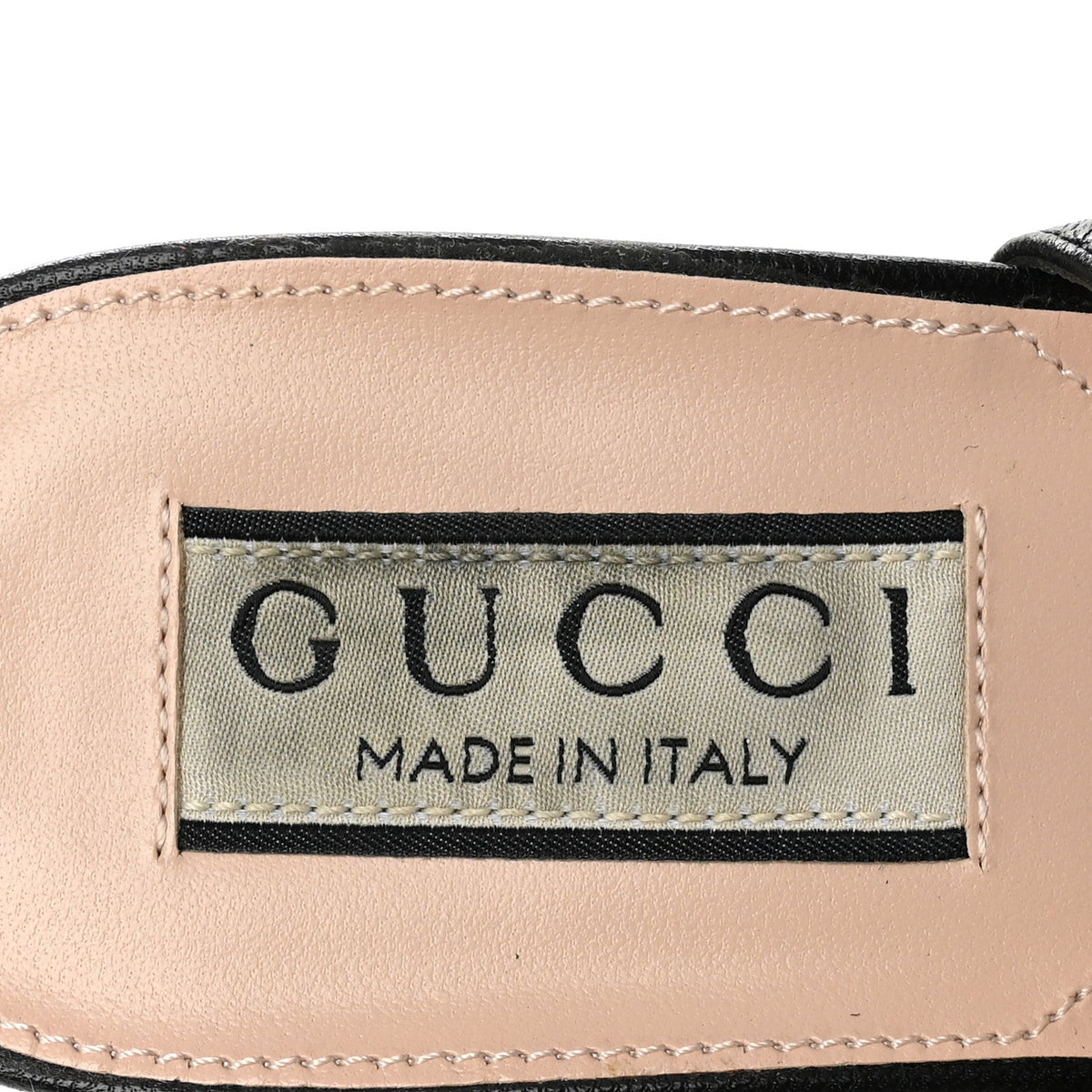 Gucci Malaga Kid Calfskin Women's Horsebit 70mm Slingback Pumps 36 Black