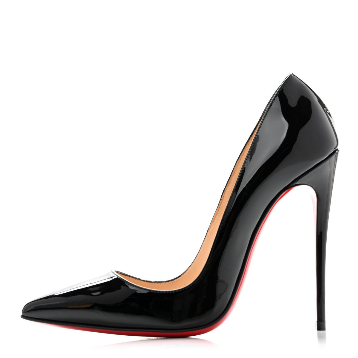 Christian Louboutin Patent Women's So Kate 100 Pumps 36.5 Black