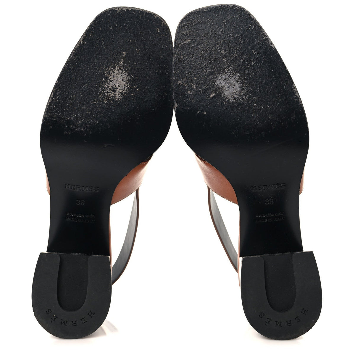 Hermes Calfskin Elbe 60 Women's Shoes