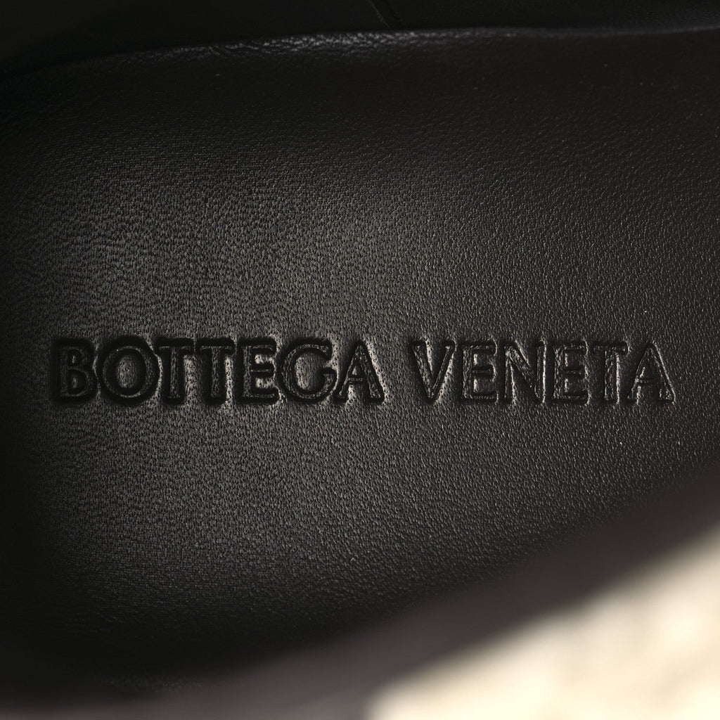Bottega Veneta Shearling Women's Snap Ankle Boots 40 White