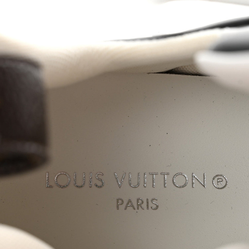 Louis Vuitton Calfskin Satin Women's LV Archlight Sneakers 39.5 White