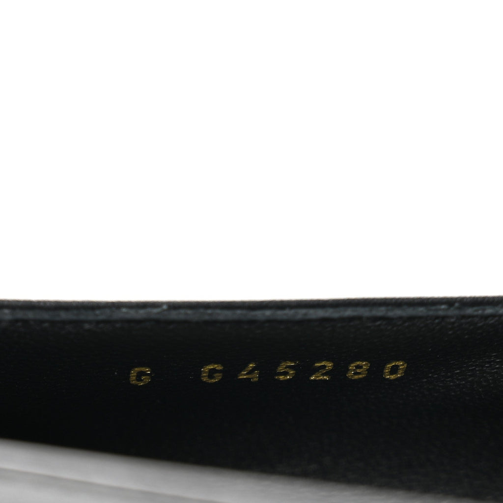 Chanel Calfskin Patent Women's Mary Janes Flats Black