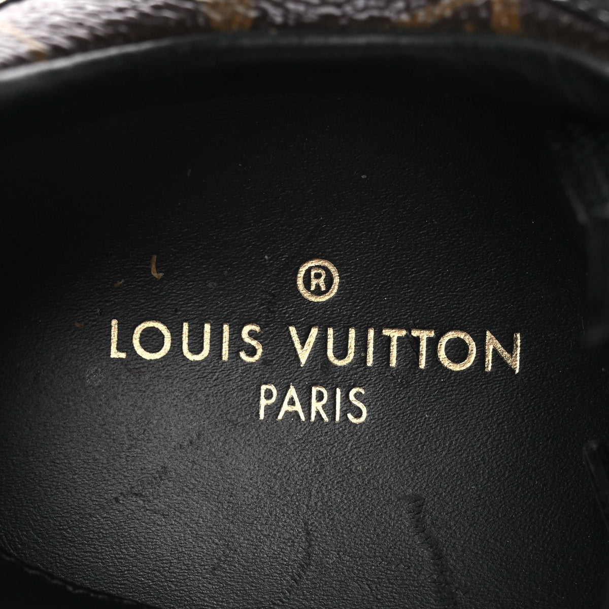 Louis Vuitton Suede Women's Monogram Run Away Sneakers 36.5 Black
