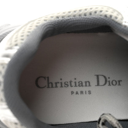 Christian Dior Technical Mesh Women's Chrono Sneakers 38.5 Silver