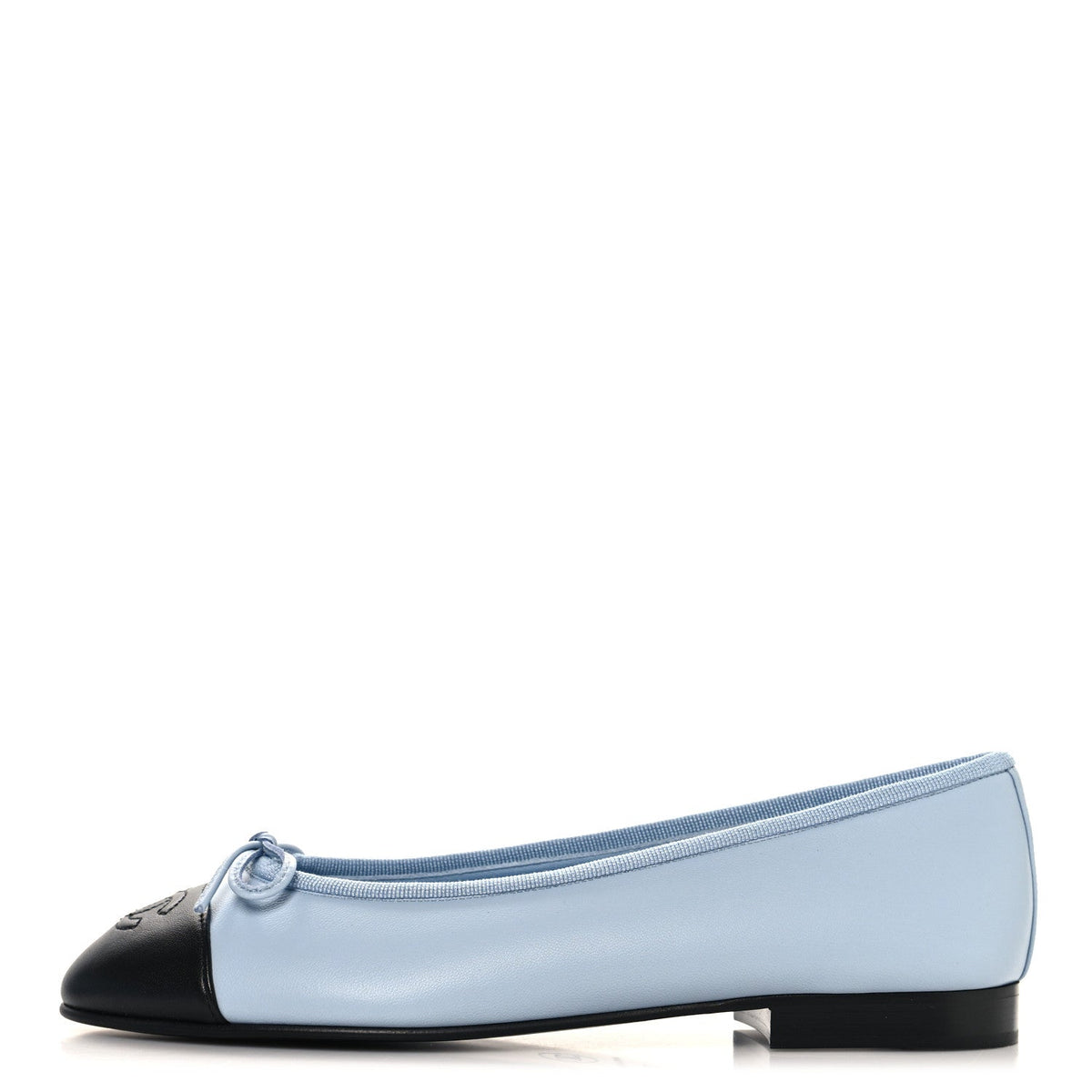 Chanel Cap Toe CC Ballerina Women's Shoes