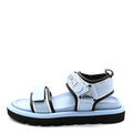 Louis Vuitton Calfskin Pool Pillow Flat Women's Comfort Sandals 36 Blue