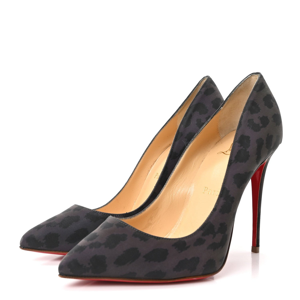 Christian Louboutin Nylon Women's Pigalle Follies 100 Pumps 36 Multi