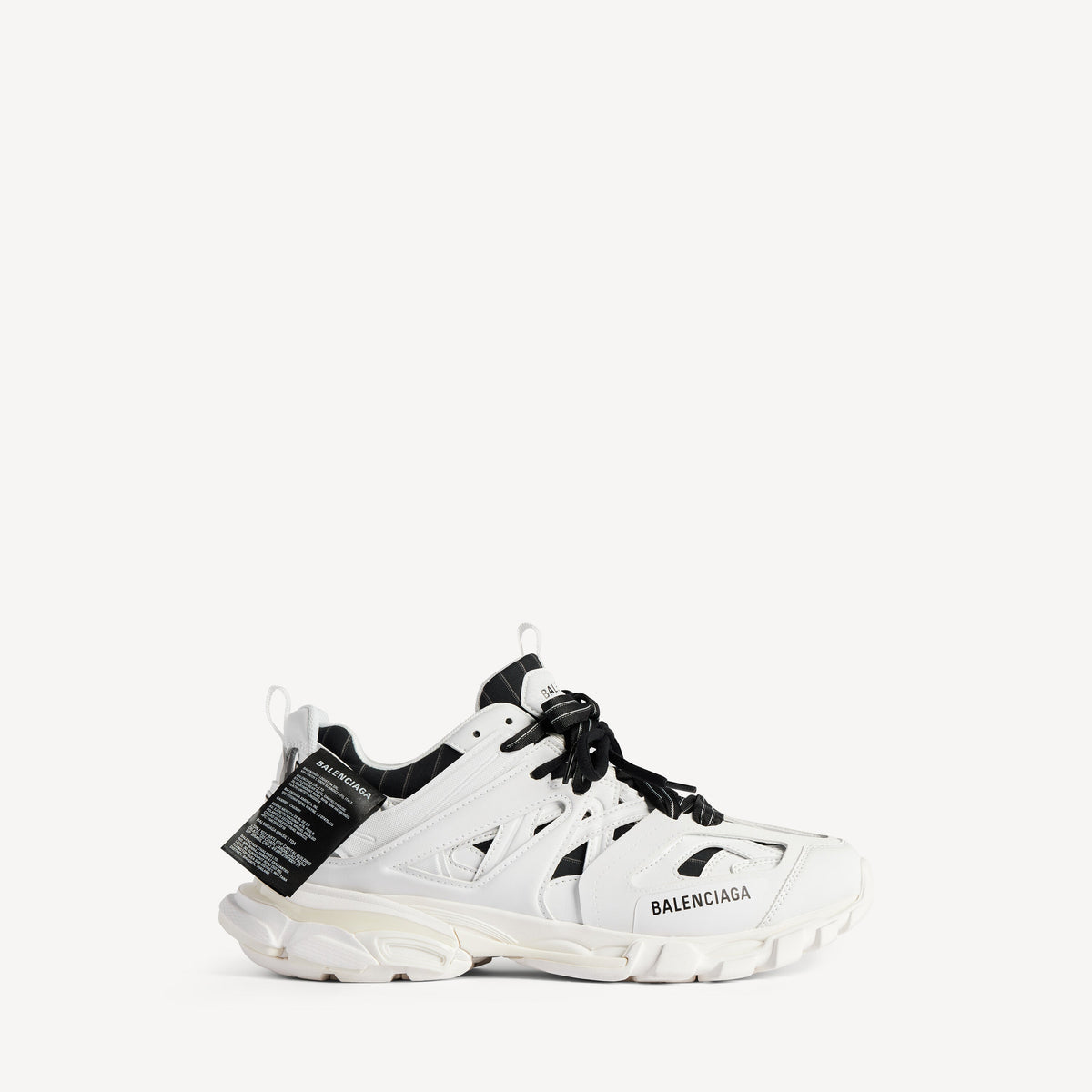 Balenciaga Track Shirt White Men's Shoes