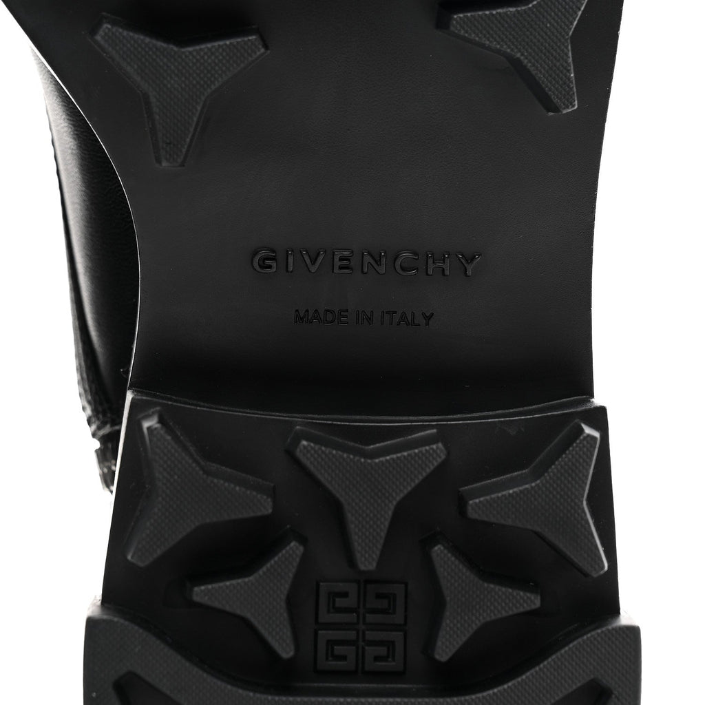 Givenchy Calfskin Women's Combat Boots 36 Black