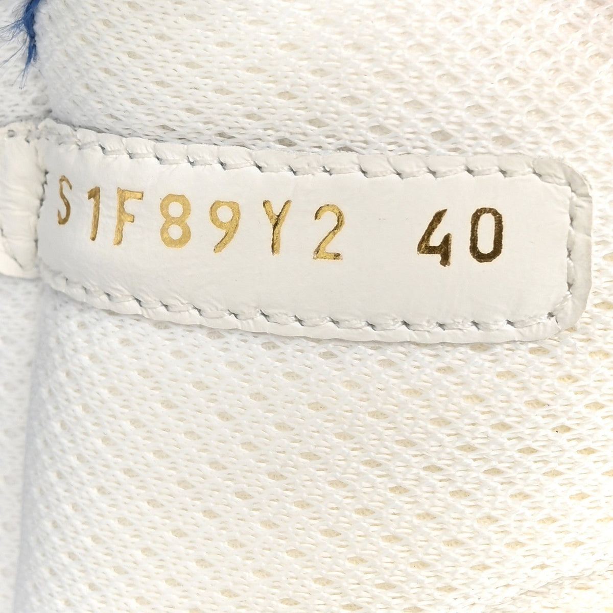 Valentino Garavani Calfskin Men's Open Skate Sneakers 40 White Blue