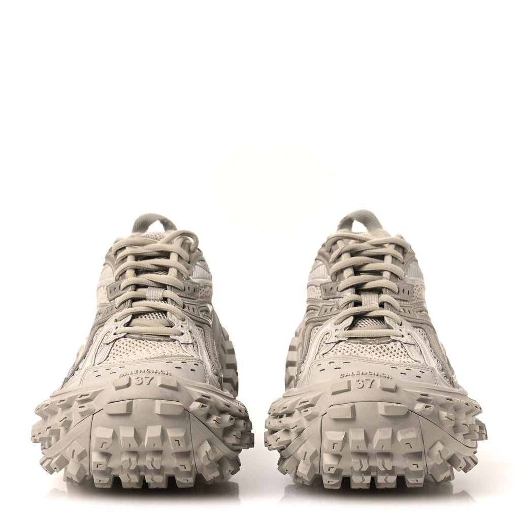 Balenciaga Rubber Mesh Women's Defender Sneakers 37 Beige