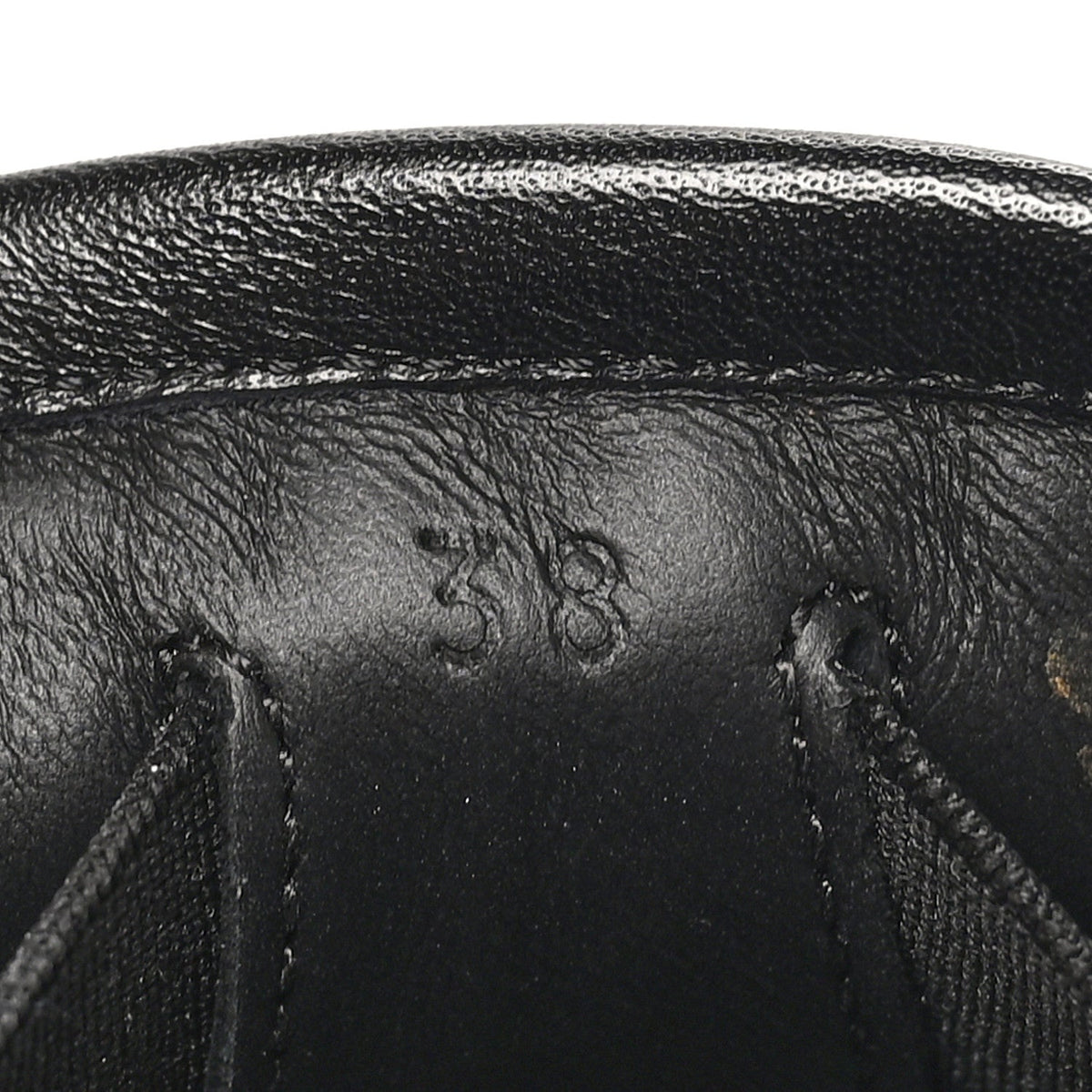 Hermes Suede Goatskin Nappa Women's Jour Loafers 38 Black