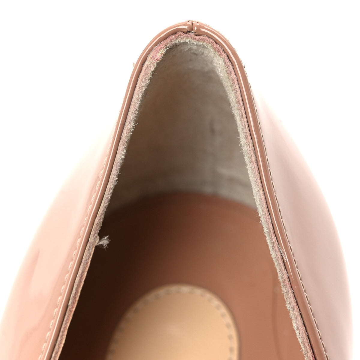 Christian Louboutin Nappa Women's Iriza 100 Pumps 39.5 Nude