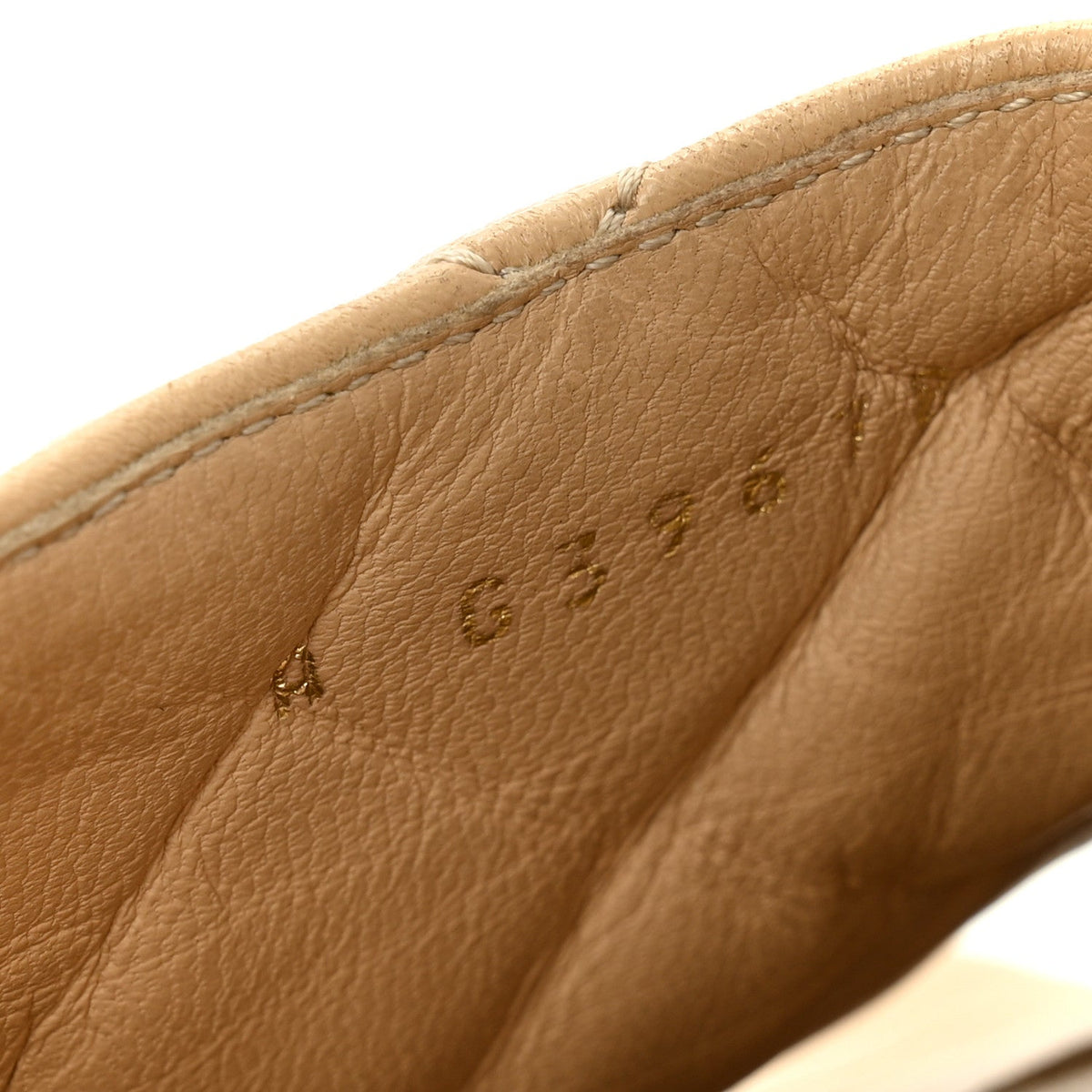 Chanel Lambskin Women's Quilted CC Wedge Mules 36 Beige