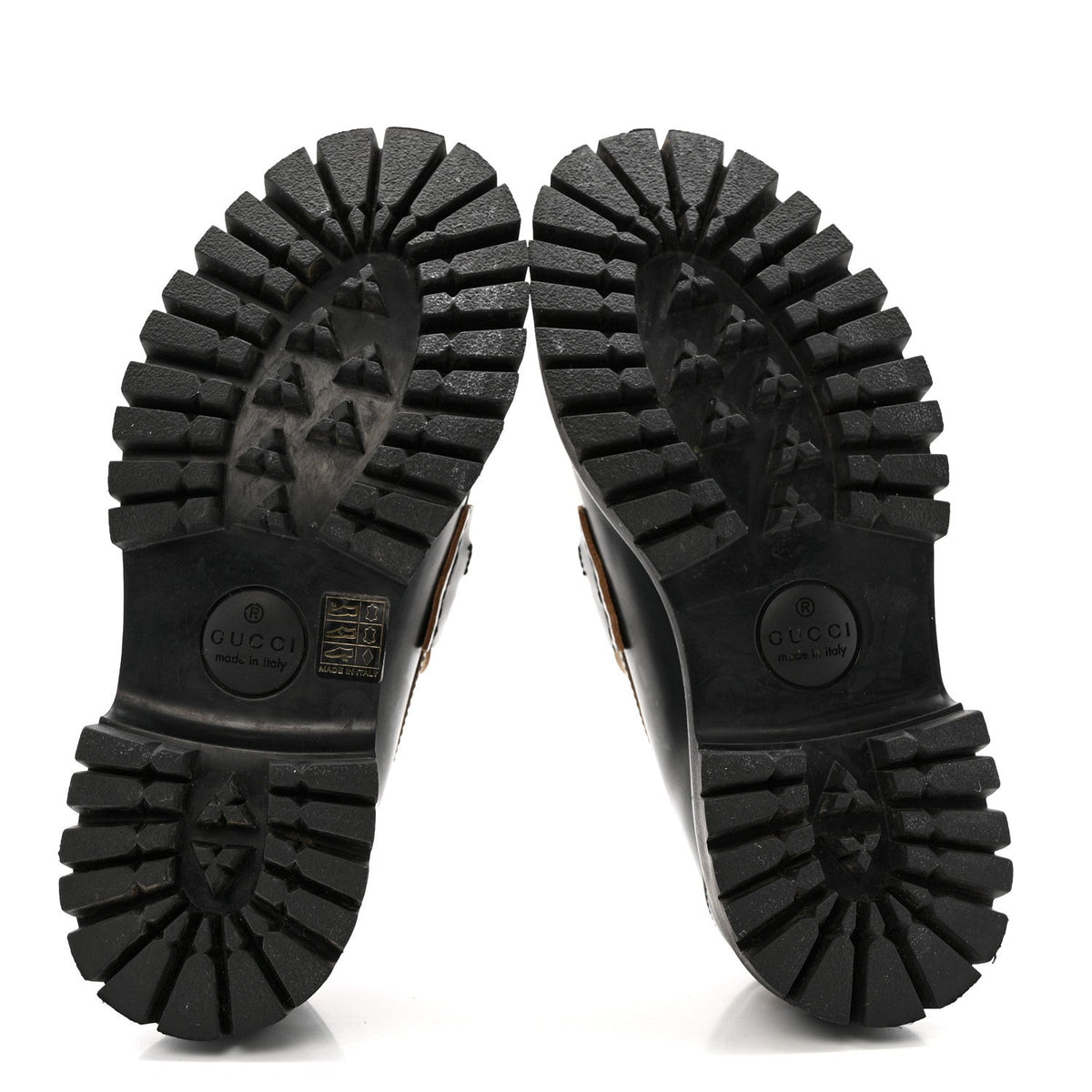 Gucci Cordovan Lux Women's Harald Horsebit Platform Loafers 37.5 Black