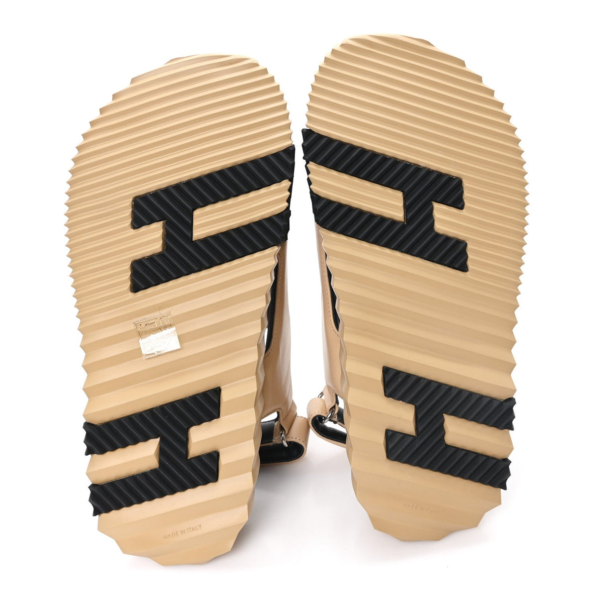 Hermes Lambskin Women's Junior Sandals 38 Beige Albinos