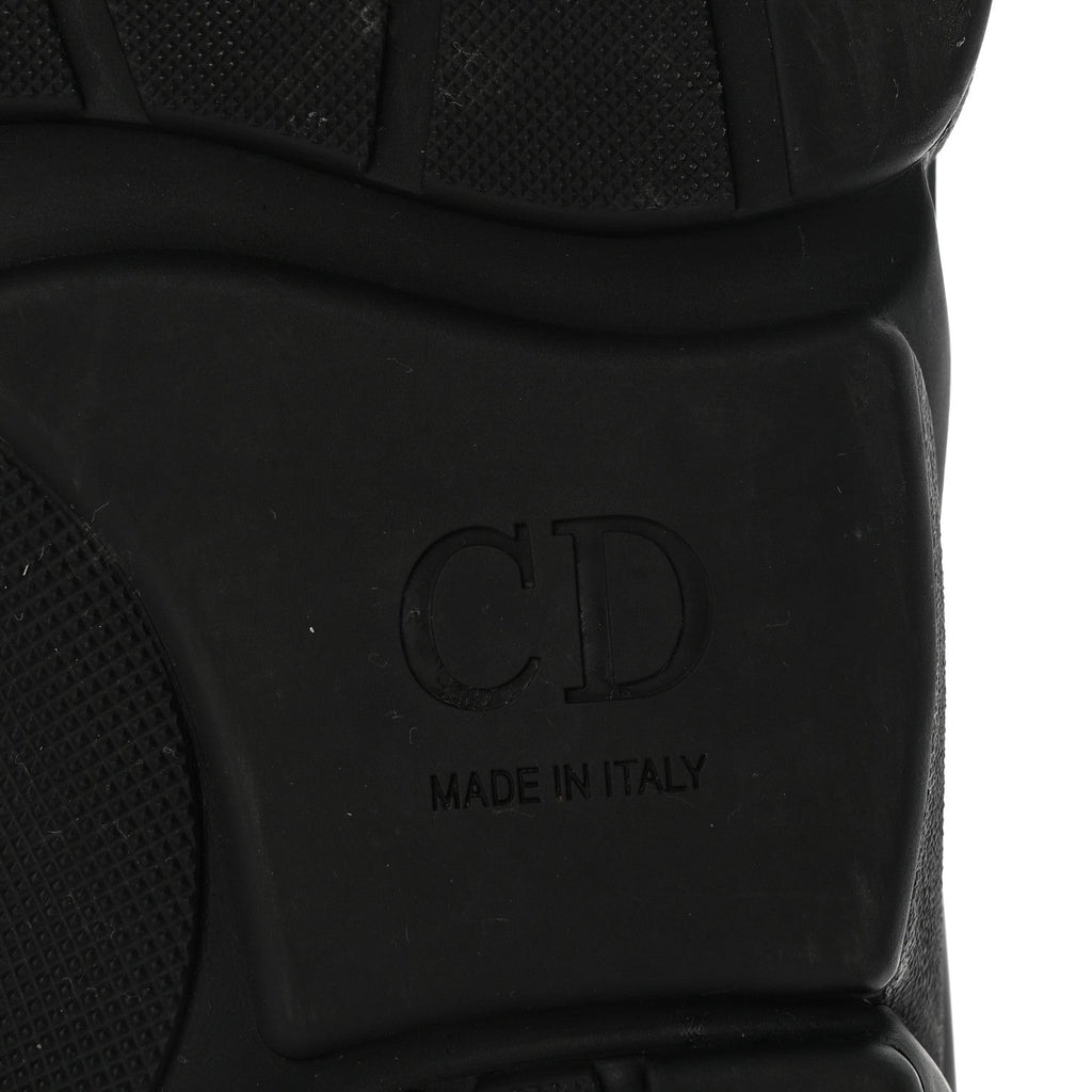 Christian Dior Technical Mesh Calfskin Men's B22 Sneakers 40 Black