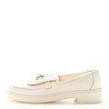 Lambskin Quilted CC Turnlock Loafers White