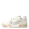 Calfskin LV Trainer Sneakers White
