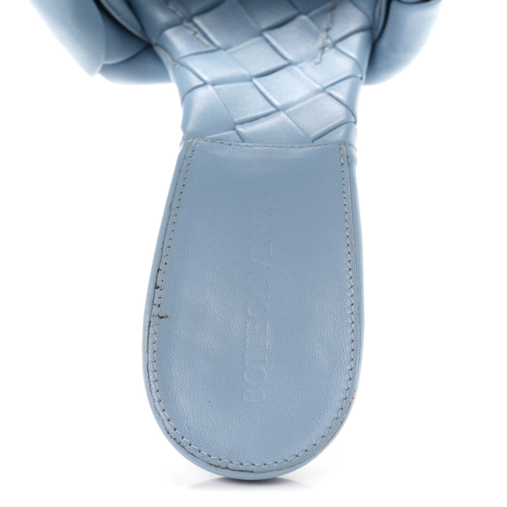 Bottega Veneta Nappa Maxi Intrecciato Lido 11.4cm Women's Sandals Ice