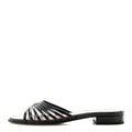 Goatskin CC Sandals Black