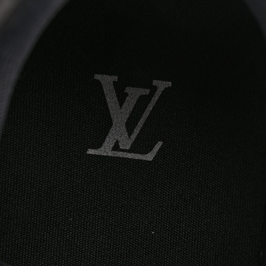 Louis Vuitton Monogram Eclipse Men's LV Trainer Sneakers 10 Black