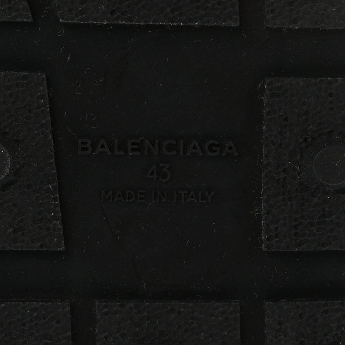 Balenciaga Patent Calfskin Neoprene Mesh Suede Men's Race Runner Sneakers 43 Black Navy