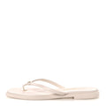 Goatskin CC Times Square Thong Sandals Beige