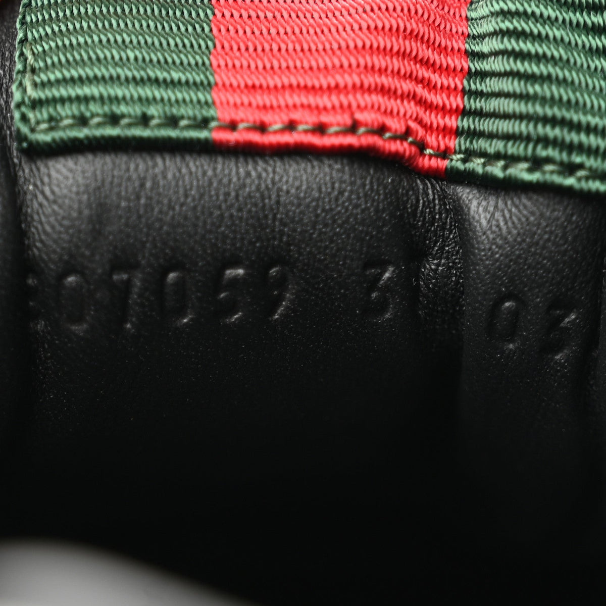 Gucci Calfskin Women's Re-Web Sneakers 37 Black White