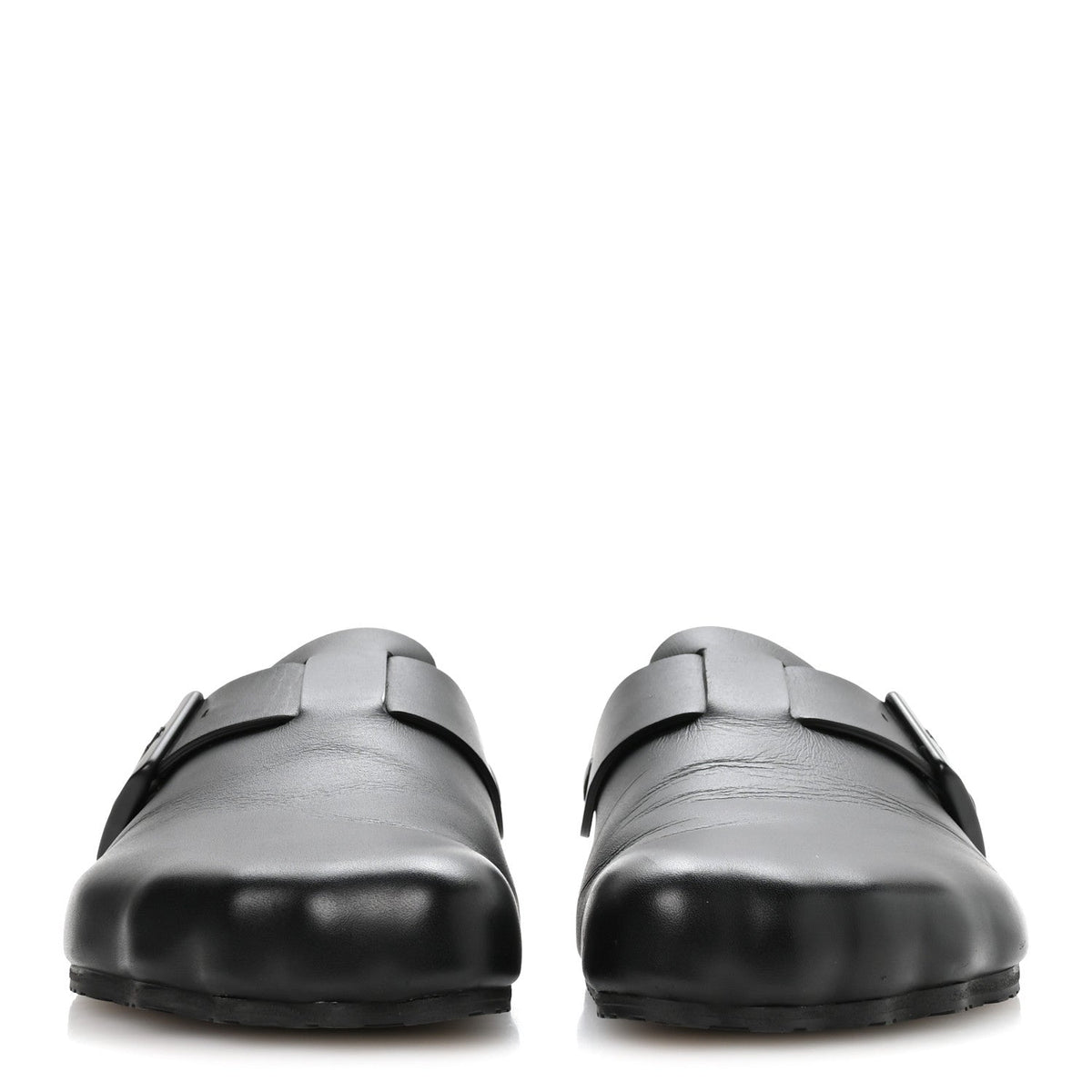 Balenciaga Matte Calfskin Sunday Women's Mules 38 Black