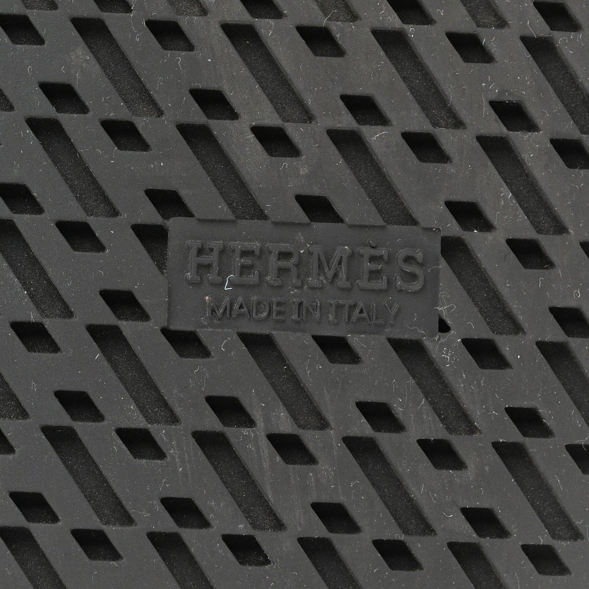 Hermes Calfskin Women's Chypre Sandals 39 Black