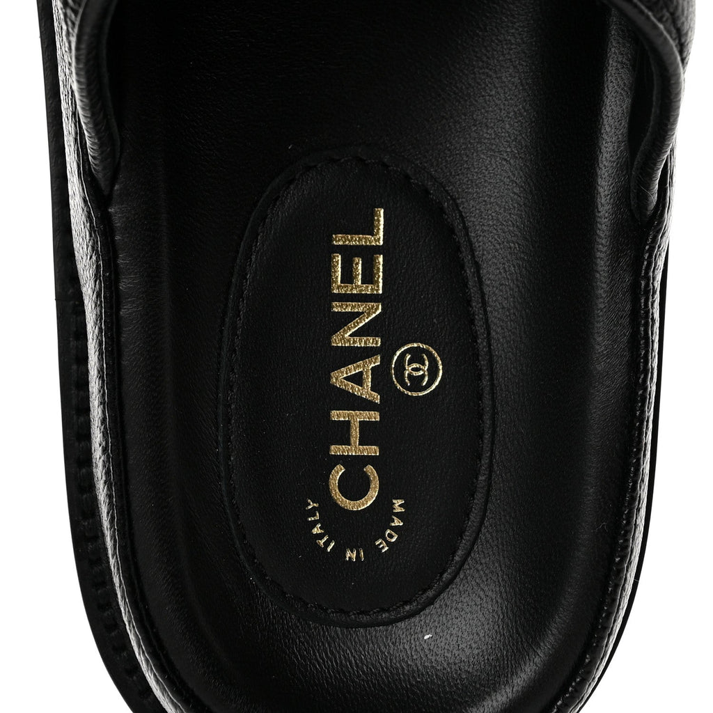 Chanel Grained Calfskin Women's Shoes