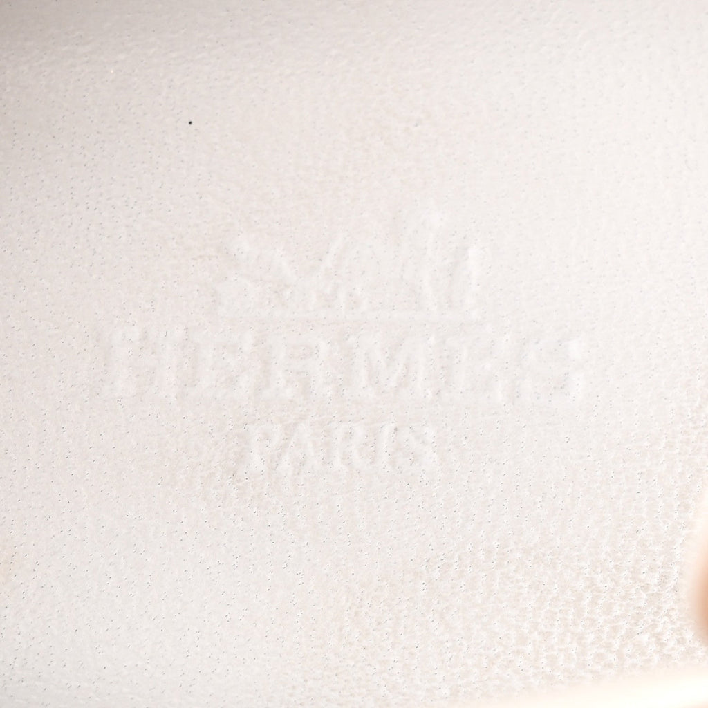 Hermes Sport Goatskin Suede Women's Bouncing Sneakers 37 Beige Perlino