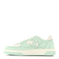 Cotton Sneakers Light Turquoise White