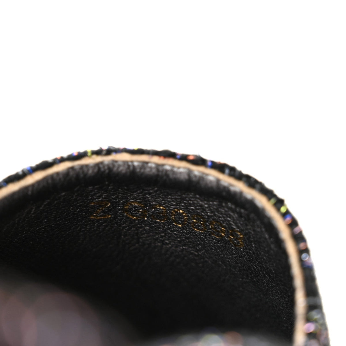 Chanel Tweed Patent Goatskin Women's CC Espadrilles 39 Black Pink Yellow